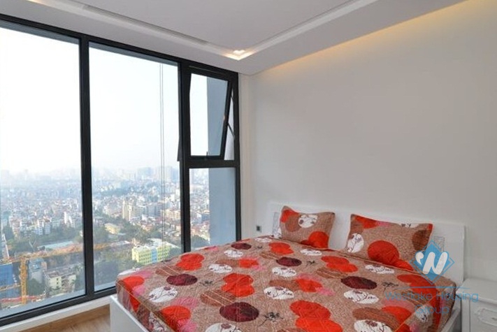 Furnished two bedrooms apartment for rent in Vinhome Metropolis, Ba Dinh district, Ha Noi